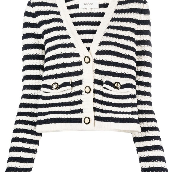 Striped Ba&Sh Cardigan - Picture 2 of 5